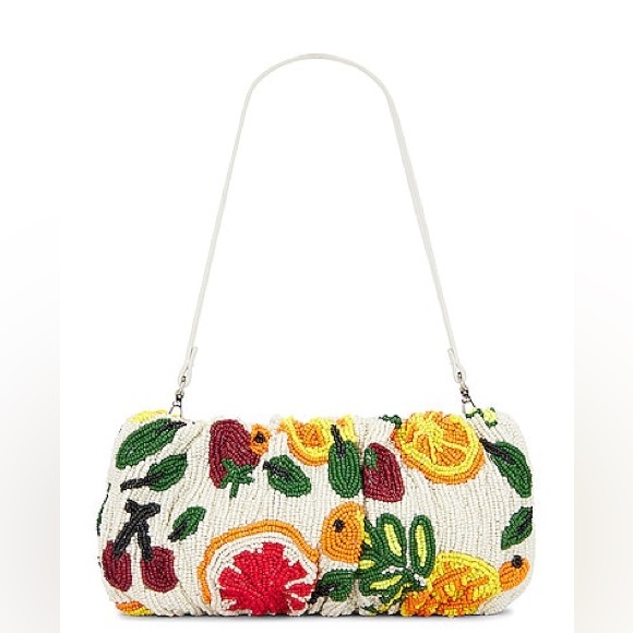 STAUD Handbags - STAUD Beaded Bean Bag Fruit Salad